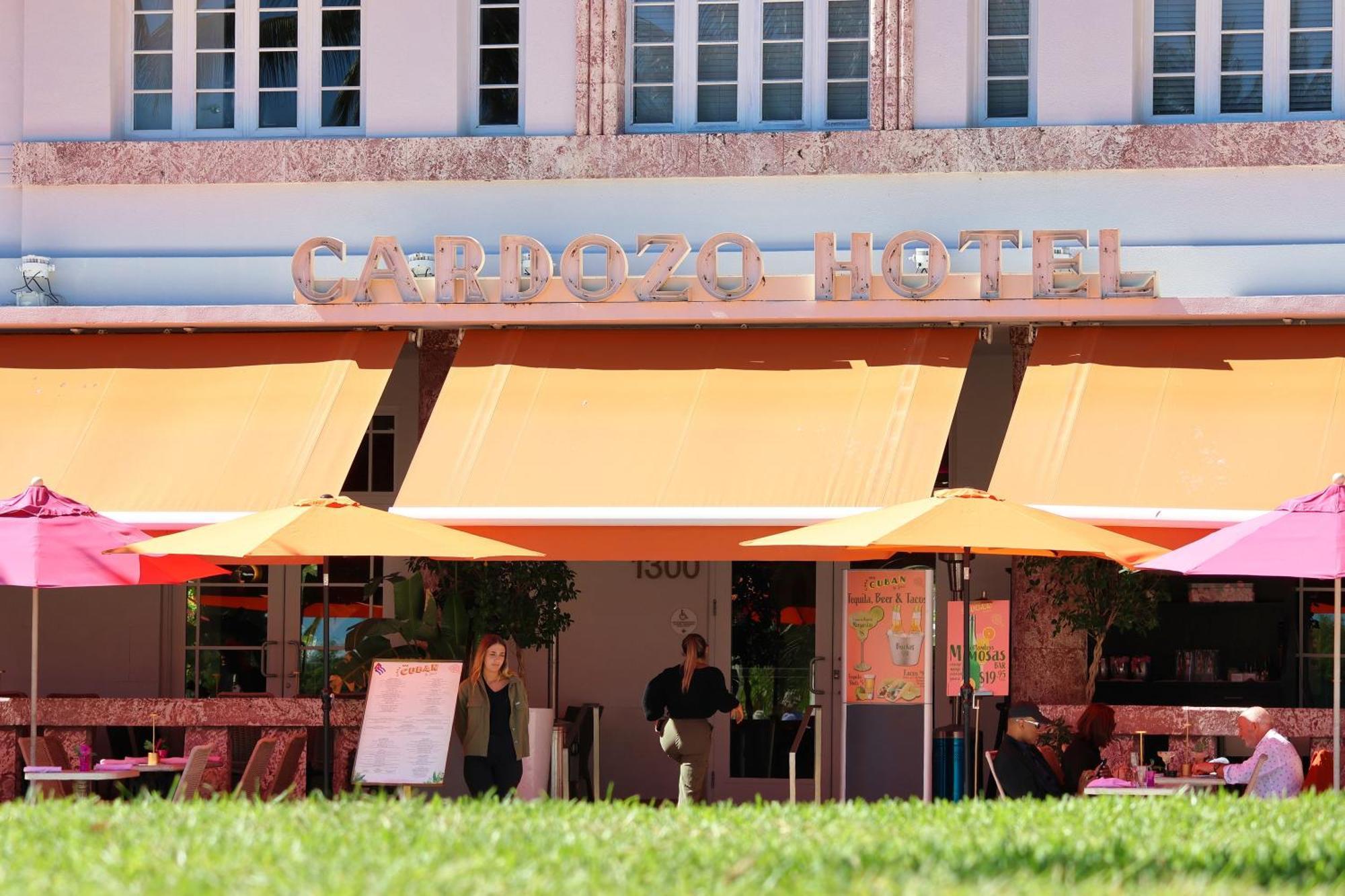 Cardozo Hotel Miami Beach Buitenkant foto